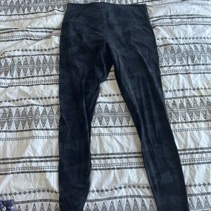 Lululemon align black camo legging